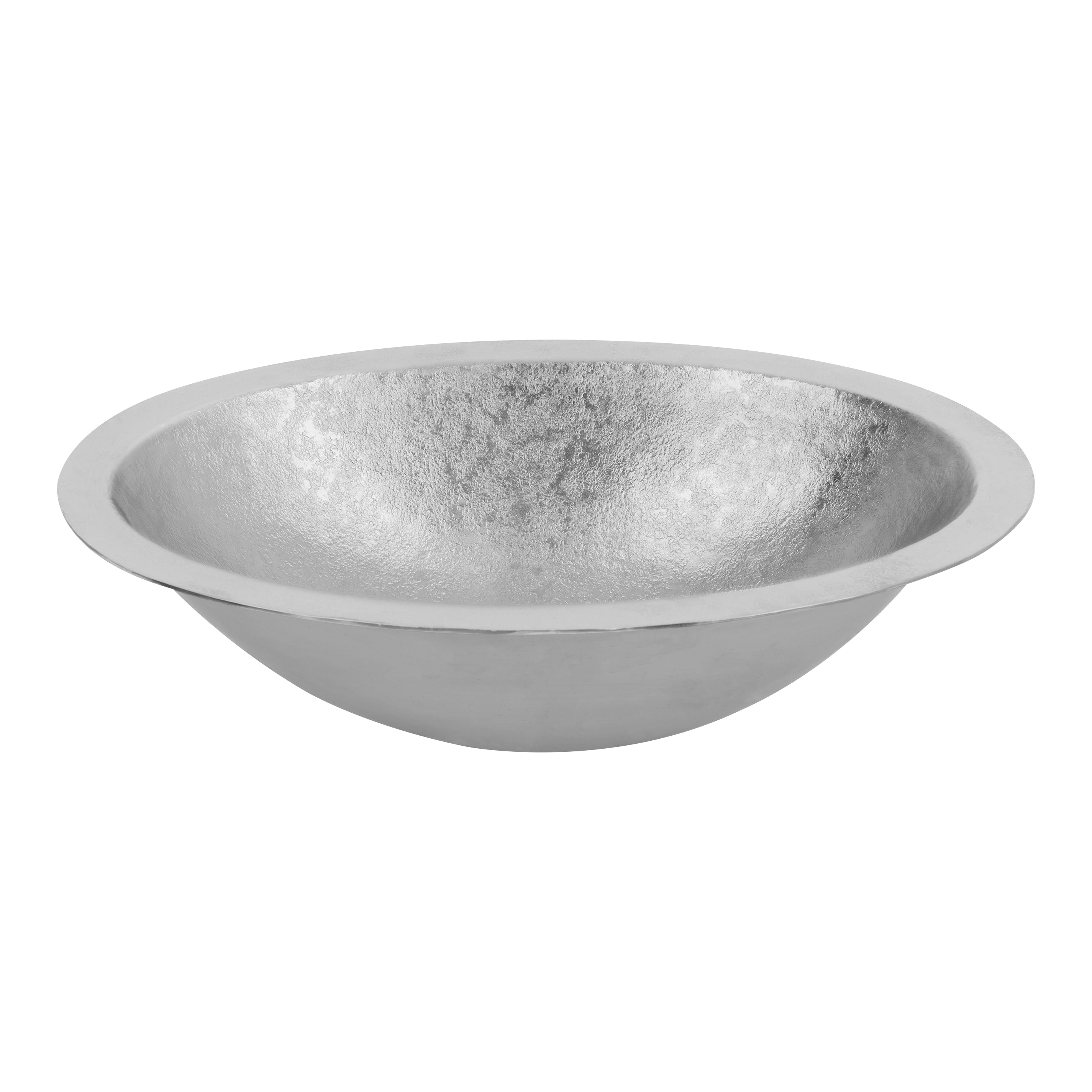 Undermount 19" x 14" Terra Firma 10 Gauge Thick Nickel Plated Bathroom Sink