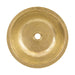 Undermount 16" Round Terra Firma 10 Gauge Polished Brass Bathroom Sink-DirectSinks
