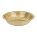 Undermount 18" Round Terra Firma 10 Gauge Thick Polished Brass Bathroom Sink-DirectSinks