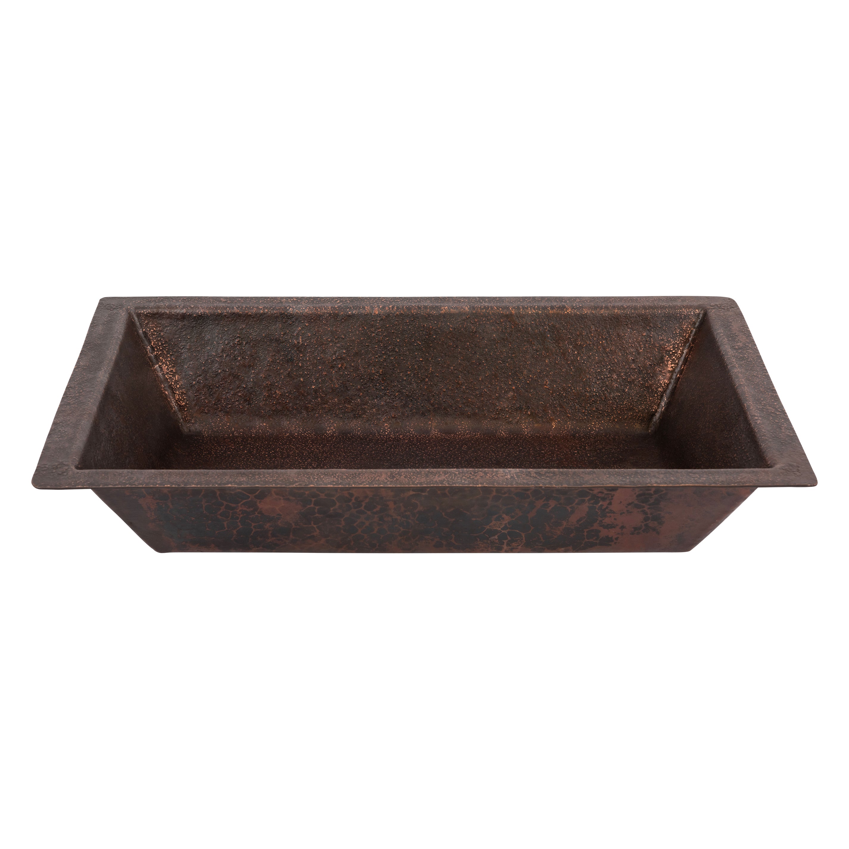 22" x 14" Heavy Gauge Copper Bathroom Sink-DirectSinks