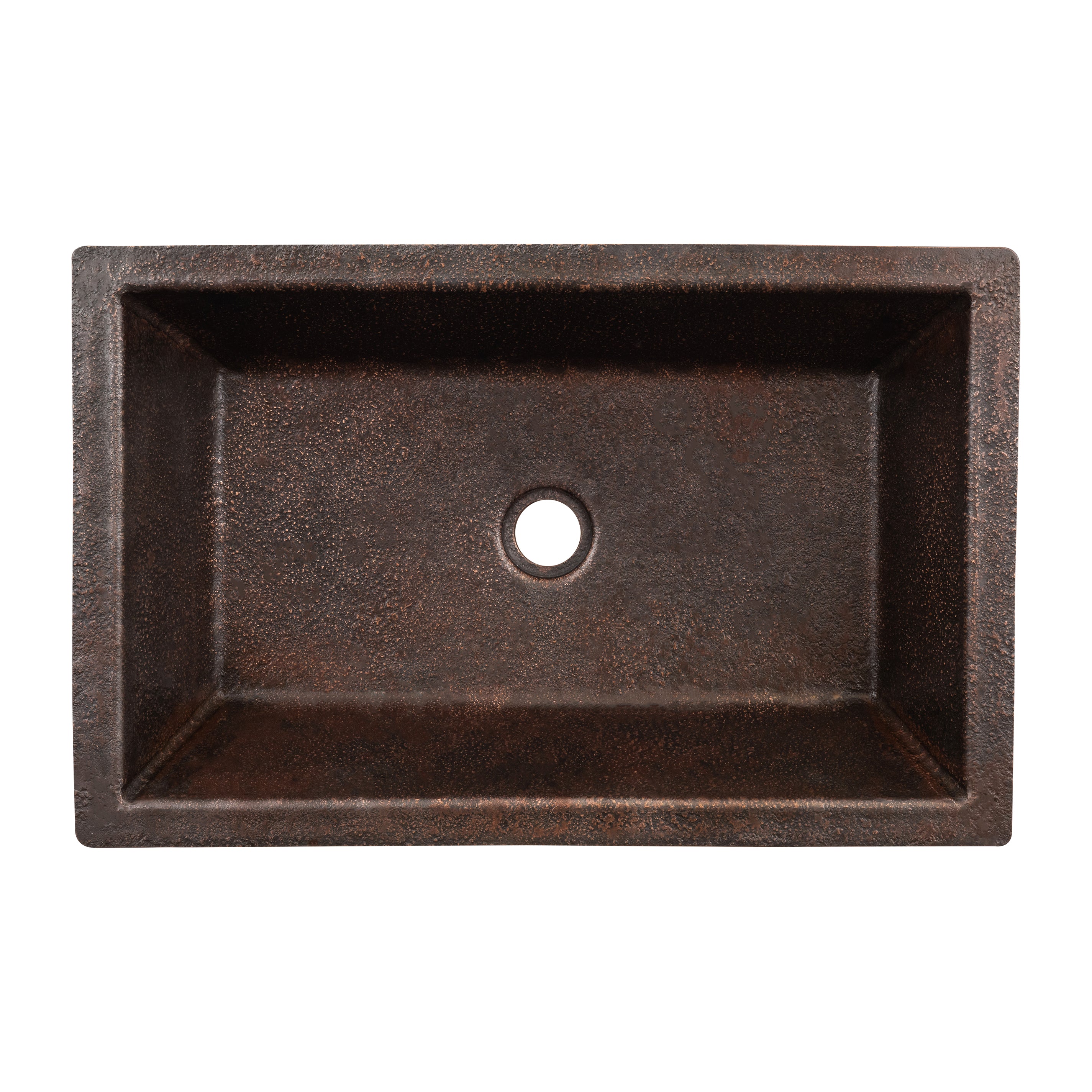 22" x 14" Heavy Gauge Copper Bathroom Sink-DirectSinks