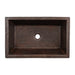 22" x 14" Heavy Gauge Copper Bathroom Sink-DirectSinks