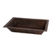 22" x 14" Heavy Gauge Copper Bathroom Sink-DirectSinks