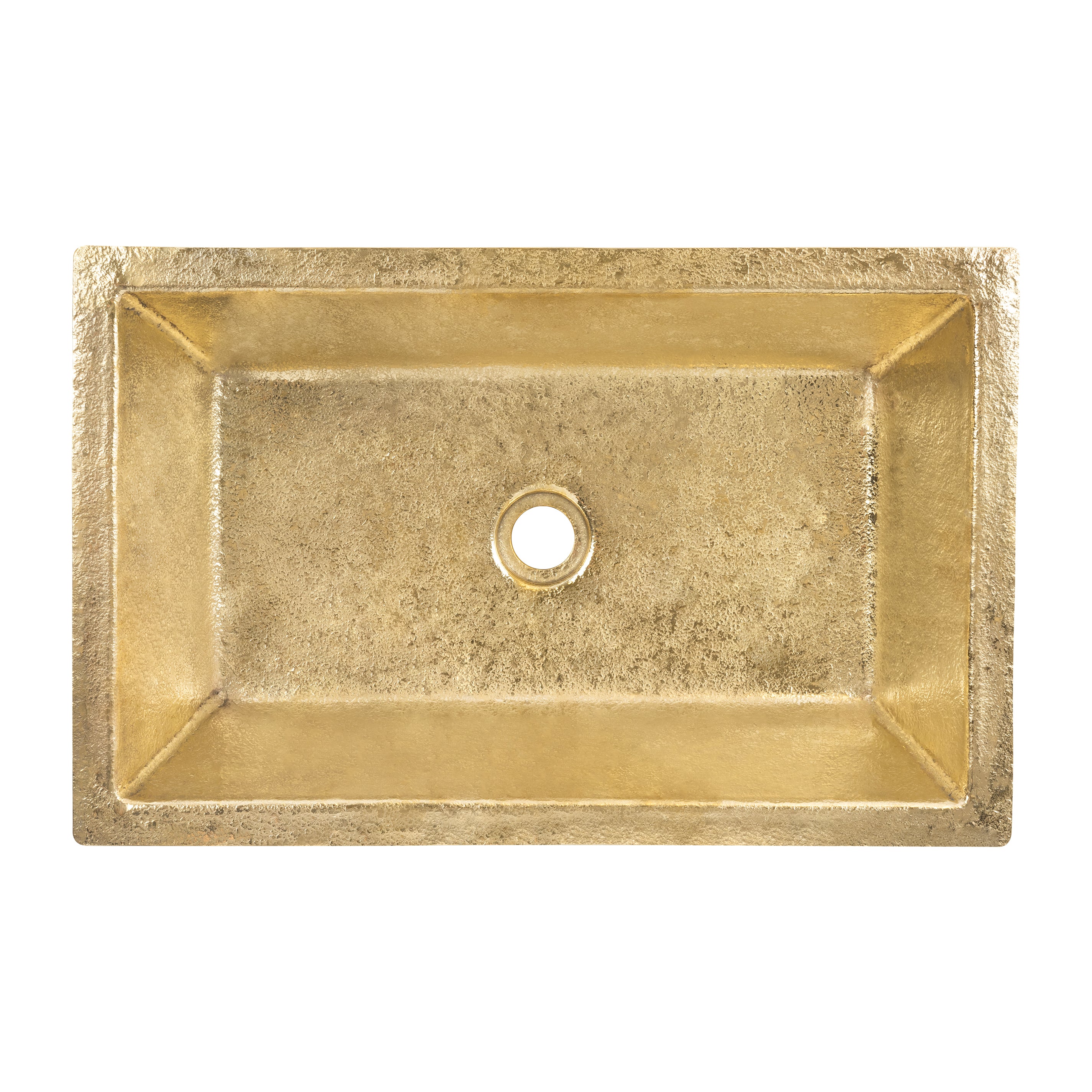 22" x 14" Brass Heavy Gauge Bathroom Sink-DirectSinks