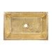 22" x 14" Brass Heavy Gauge Bathroom Sink-DirectSinks