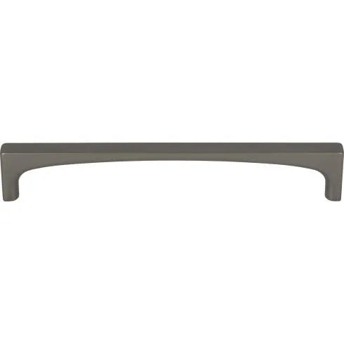 Top Knobs Riverside Pull in Ash Gray-DirectSinks