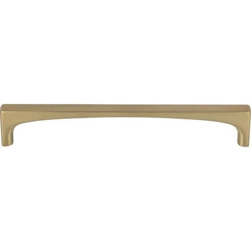 Top Knobs Riverside Pull in Honey Bronze-DirectSinks