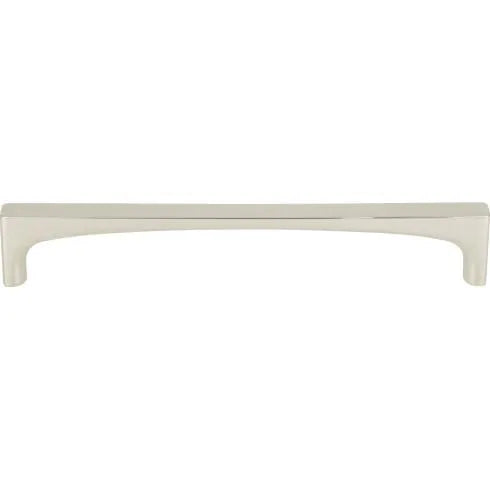 Top Knobs Riverside Pull in Polished Nickel-DirectSinks