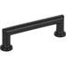 Top Knobs Morris Pull in Flat Black-DirectSinks
