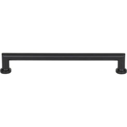 Top Knobs Morris Pull in Flat Black-DirectSinks