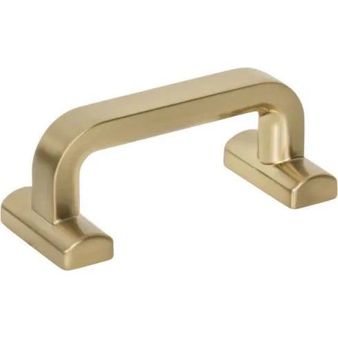 Top Knobs Harrison Pull in Honey Bronze-DirectSinks