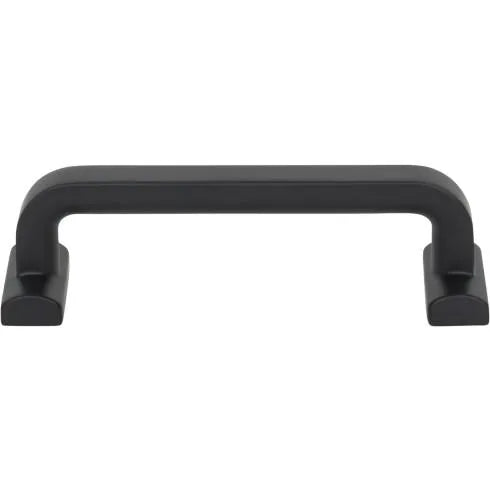 Top Knobs Harrison Pull in Flat Black-DirectSinks