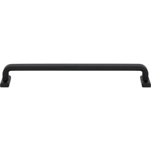 Top Knobs Harrison Pull in Flat Black-DirectSinks