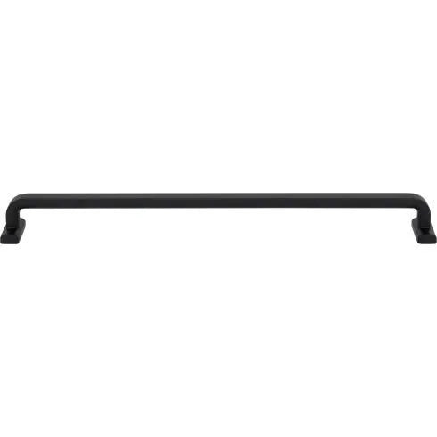 Top Knobs Harrison Pull in Flat Black-DirectSinks