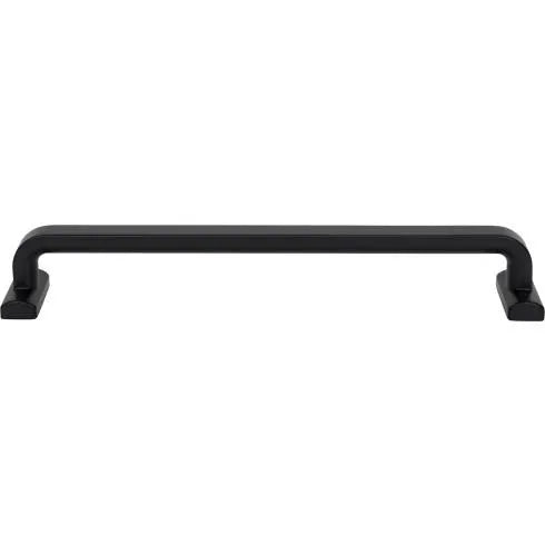 Top Knobs Harrison Pull in Flat Black-DirectSinks