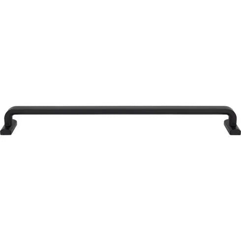 Top Knobs Harrison Pull in Flat Black-DirectSinks