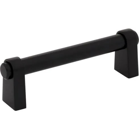 Top Knobs Coddington Lawrence Pull in Flat Black-DirectSinks