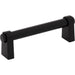 Top Knobs Coddington Lawrence Pull in Flat Black-DirectSinks