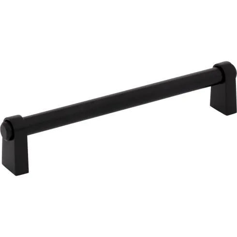 Top Knobs Coddington Lawrence Pull in Flat Black-DirectSinks