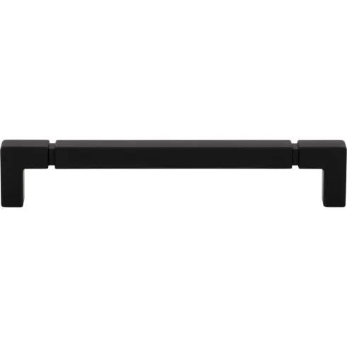 Top Knobs Coddington Langston Pull in Flat Black-DirectSinks