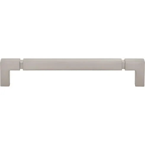 Top Knobs Coddington Langston Pull in Brushed Satin Nickel-DirectSinks