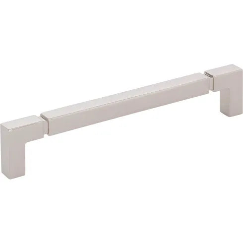 Top Knobs Coddington Langston Pull in Polished Nickel-DirectSinks