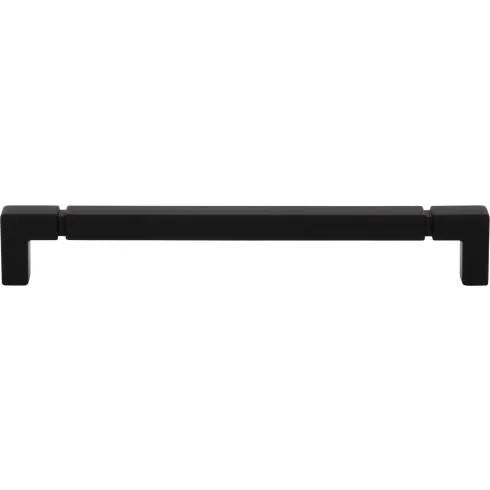 Top Knobs Coddington Langston Pull in Flat Black-DirectSinks