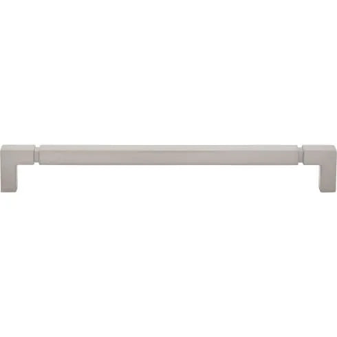 Top Knobs Coddington Langston Pull in Brushed Satin Nickel-DirectSinks