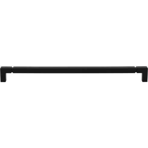 Top Knobs Coddington Langston Pull in Flat Black-DirectSinks