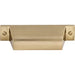 Top Knobs Channing Pull in Honey Bronze-DirectSinks