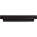 Top Knobs Channing Pull in Flat Black-DirectSinks