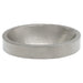 Premier Copper Products Oval Skirted Vessel Hammered Copper Sink in Nickel-DirectSinks