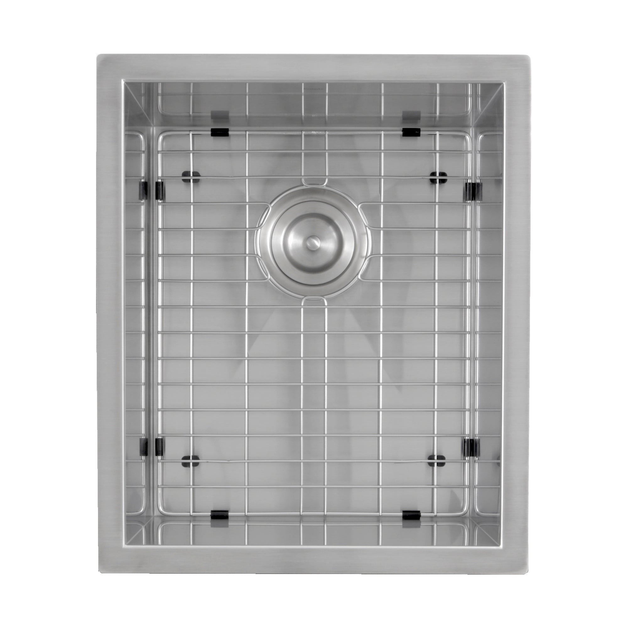 Nantucket Sinks 15" Pro Series Rectangle Undermount Zero Radius Stainless Steel Bar Prep Sink