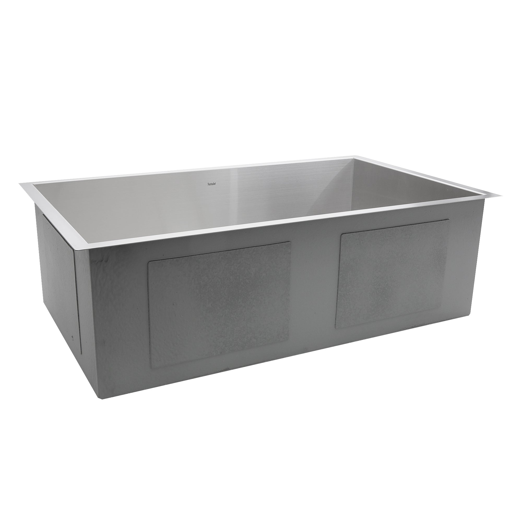 Nantucket Sinks ZR3219-16 - 32" Pro Series Large Rectangle Single Bowl Undermount Zero Radius Stainless Steel Kitchen Sink