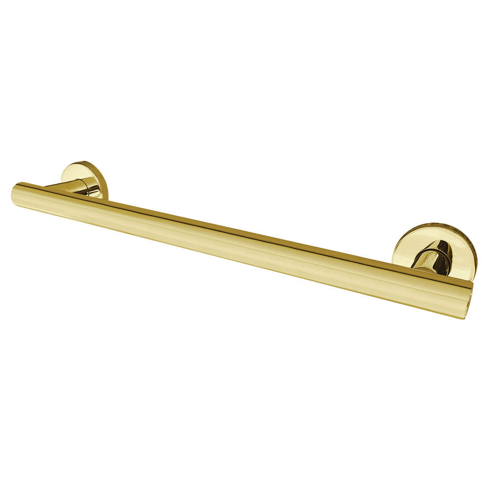Berwyn 18" Stainless Steel Grab Bar in Polished Brass  