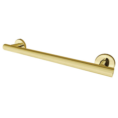 Berwyn 18" Stainless Steel Grab Bar in Polished Brass  
