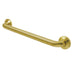 Milano 18" Brass Decorative Grab Bar in Brushed Brass  