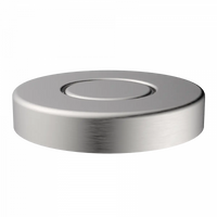 Wasserwerk Garbage Disposal Air Switch in Stainless