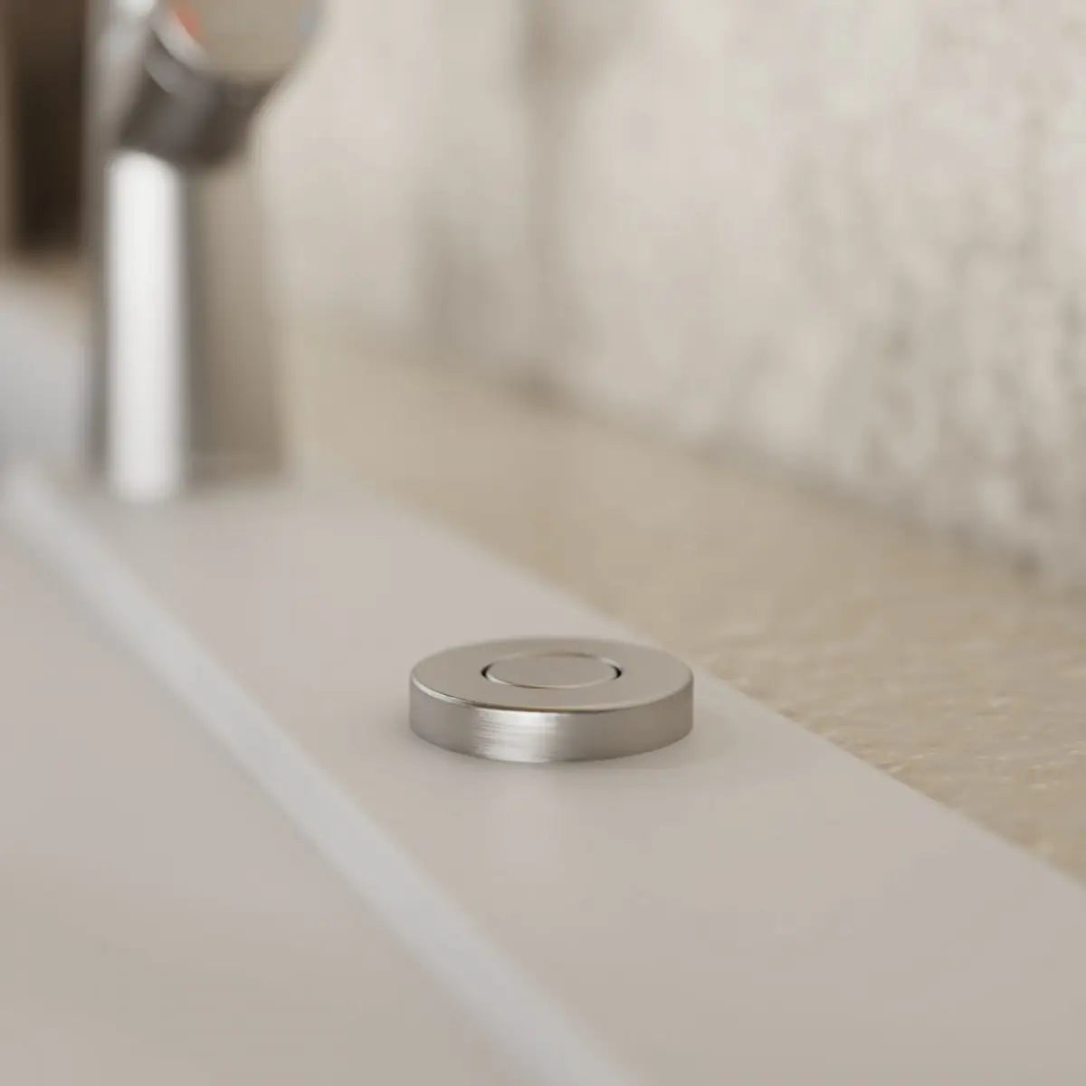 Wasserwerk Garbage Disposal Air Switch in Stainless