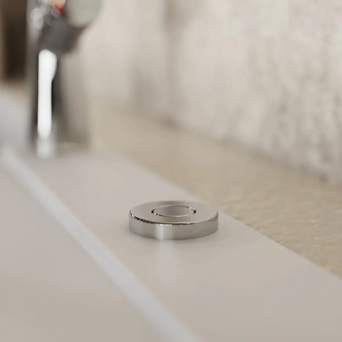 Wasserwerk Garbage Disposal Air Switch in Chrome