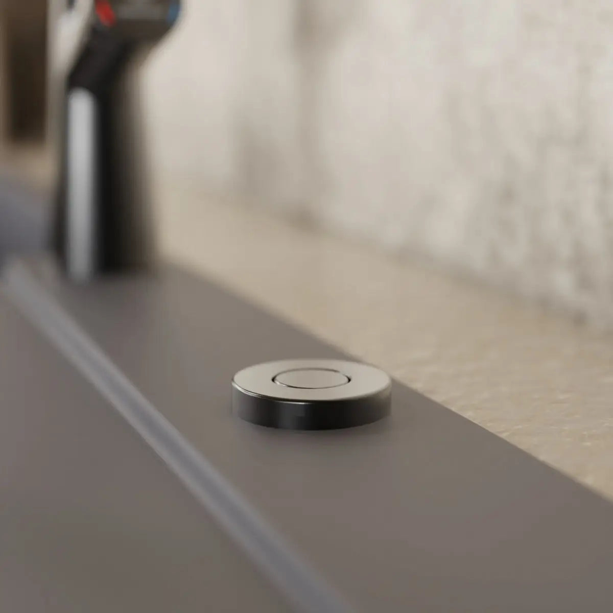 Wasserwerk Garbage Disposal Air Switch in Matte Graphite