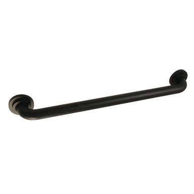 Manhattan 32" Brass Decorative Grab Bar in Matte Black  