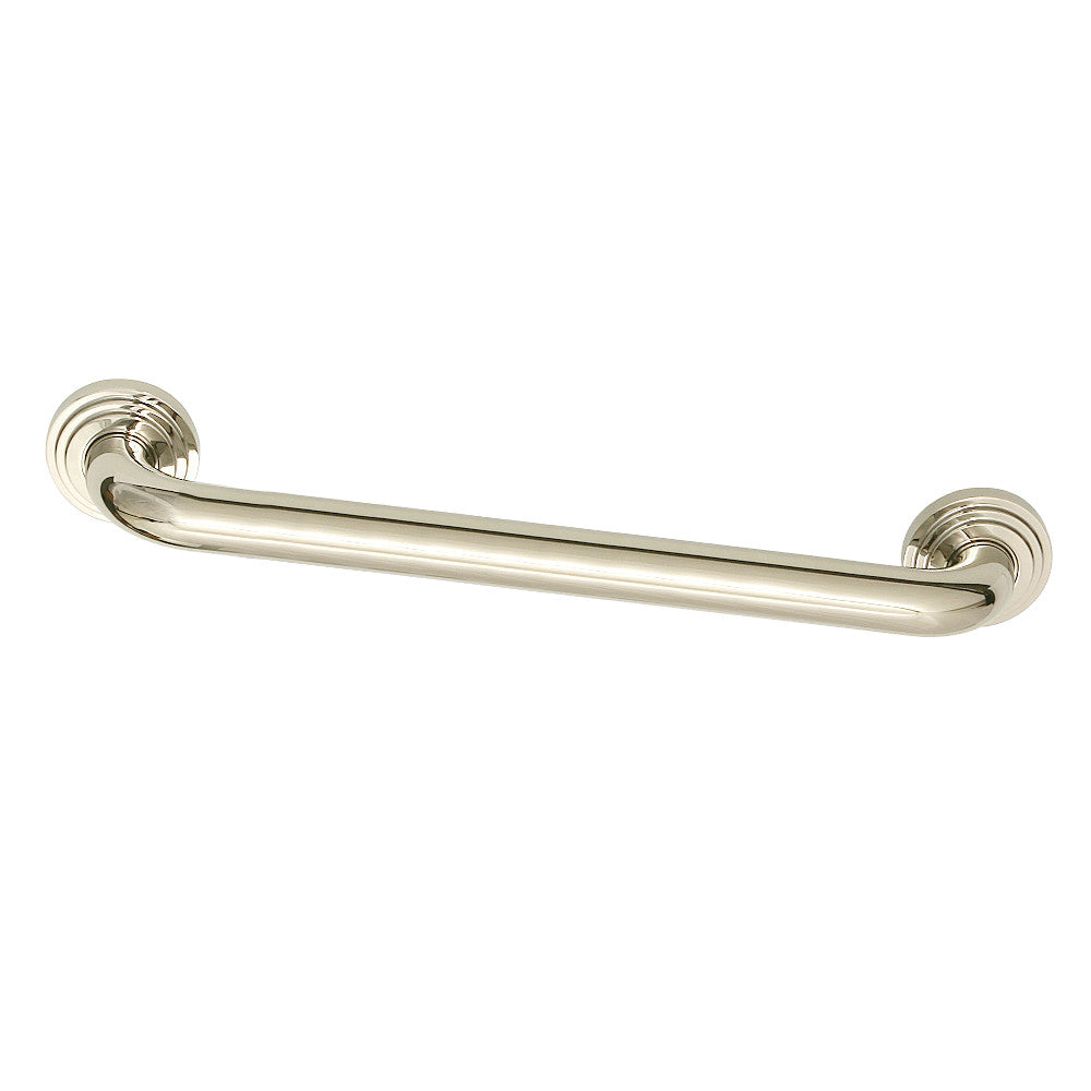Milano 16" Brass Grab Bar in Polished Nickel   