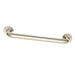 Milano 16" Brass Grab Bar in Polished Nickel   