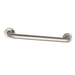 Meridian 16" Brass ADA Grab Bar in Brushed Nickel  