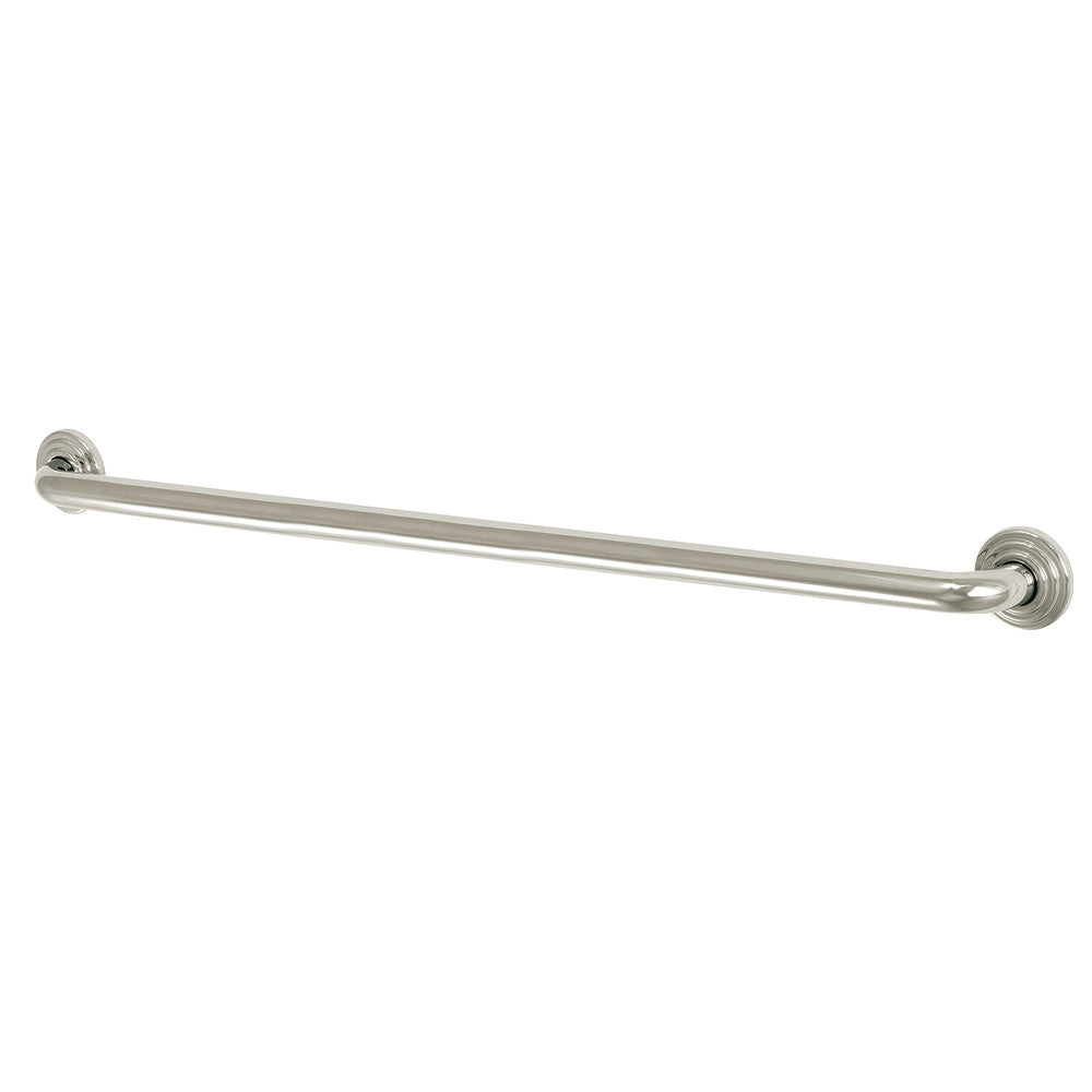 Restoration 36" Brass Decorative Grab Bar in Polished Nickel  