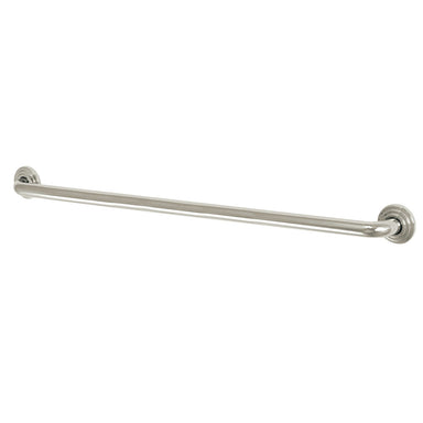 Restoration 36" Brass Decorative Grab Bar in Polished Nickel  