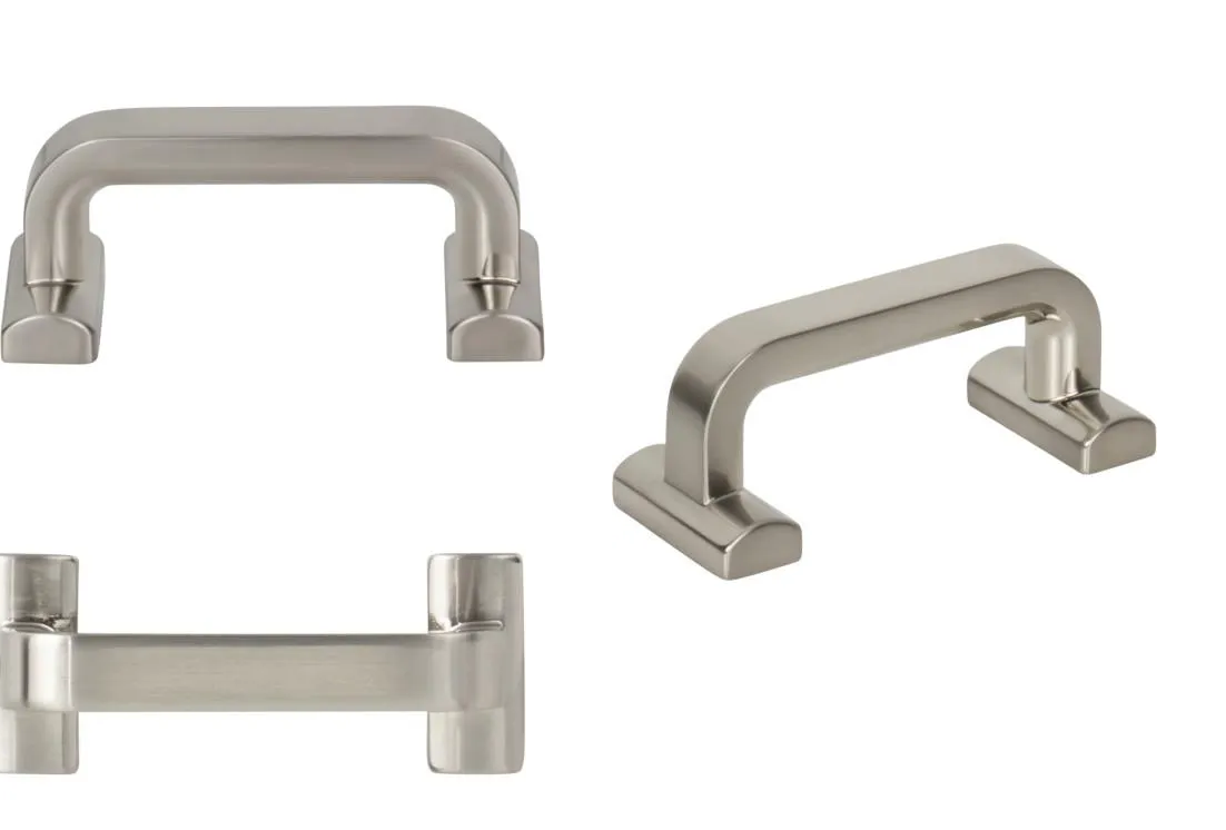 Top Knobs Harrison Pull in Brushed Satin Nickel-DirectSinks