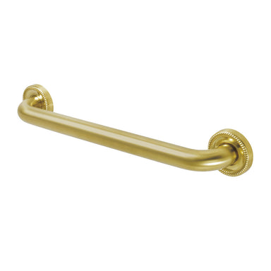 Camelon 16" Brass Decorative Grab Bar in Brushed Brass  