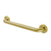 Camelon 16" Brass Decorative Grab Bar in Brushed Brass  